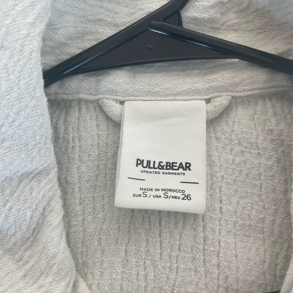 PULL&BEAR RUSTIC OVERSIZED SHIRT - Picture 4 of 6